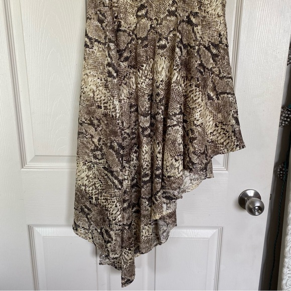 Free People Snake/Animal Print Midi Length Dress - Picture 8 of 11
